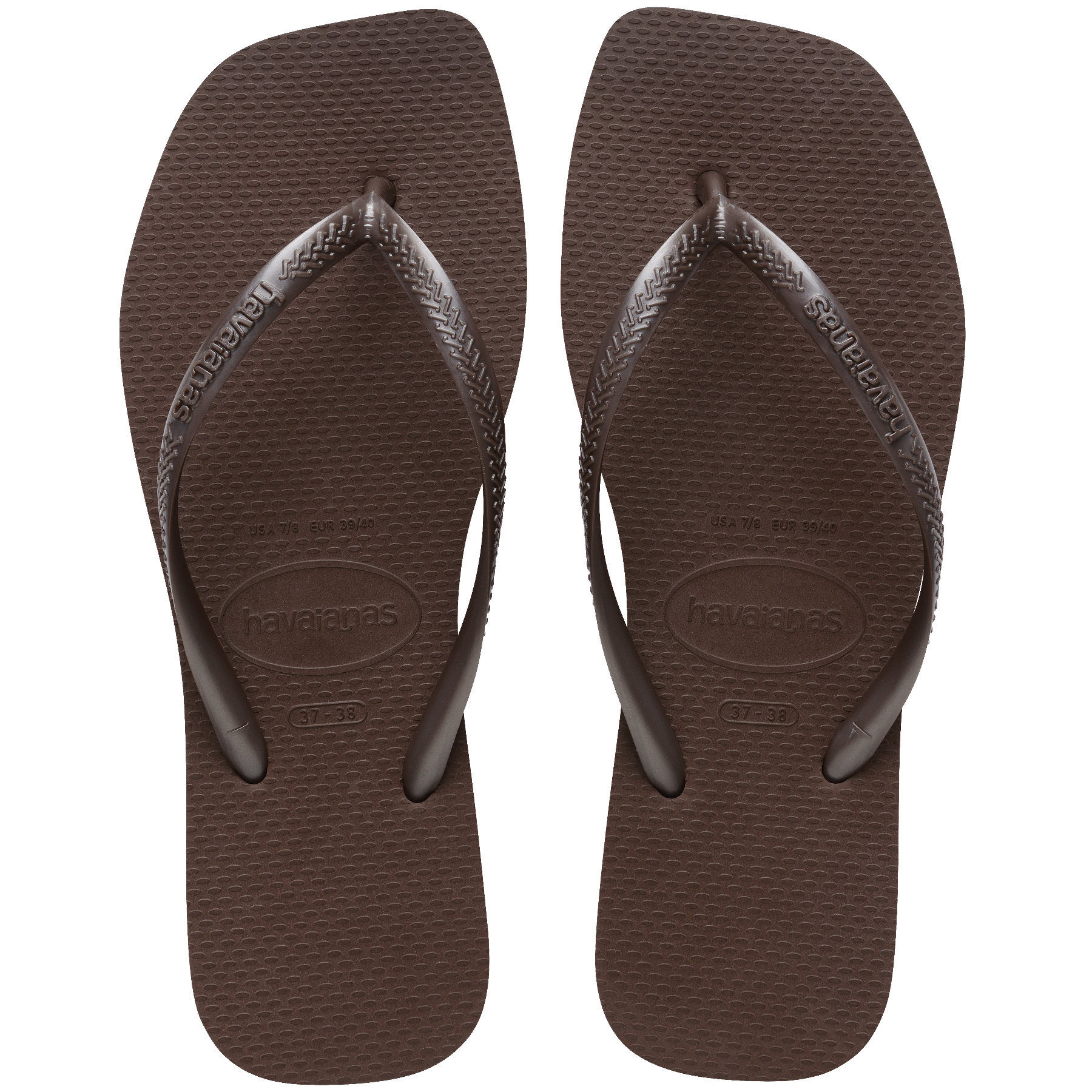 Women's Slim Square Flip Flops