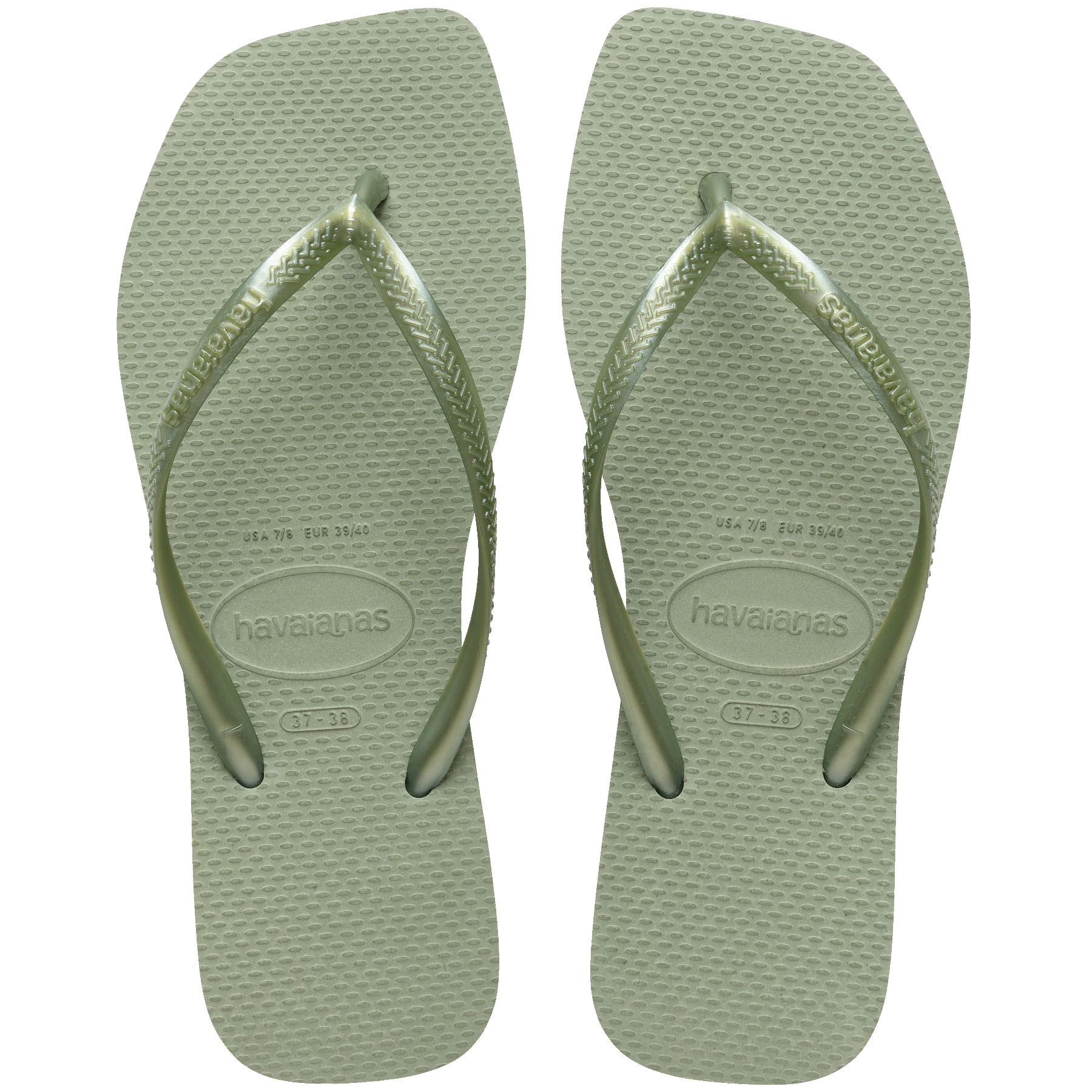 Women's Slim Square Flip Flops